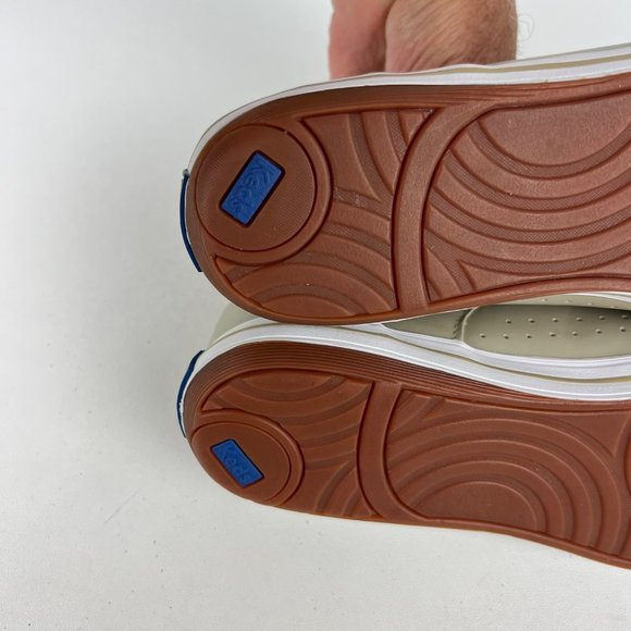 Keds Prestige Womens Sneaker OrthoLite Stone Tan Leather Lace Up Shoes size 9 - Picture 15 of 16